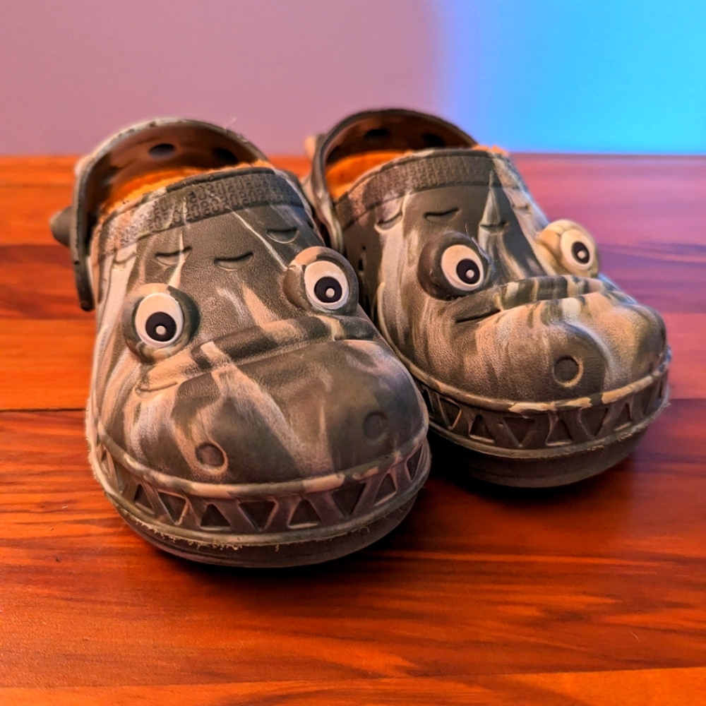 Fuzzy Crocs